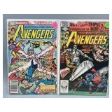 1981 Marvel Comics Avengers 212 & 215 FN+