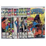 1988 Marvel Comics Speedball Complete Series VF