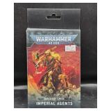 NIB W40k Imperial Agents Datasheet Cards - S10