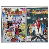 1987 Marvel Comics Excalibur 1st Issues VF