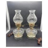 Antique-style Glass Oil Lampsï¿½VST