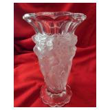 Renï¿½ Lalique 'Man, Woman, & Pan' Crystal Vase - DC