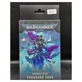 NIB W40k Thousand Sons Datasheet Cards - S10