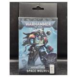 NIB W40k Space Wolves Datasheet Cards- S10