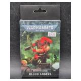 NIB W40k Blood Angels Datasheet Cards - S10