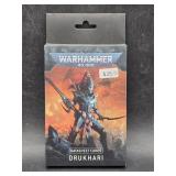 NIB W40k Drukhari Datasheet Cards - S10