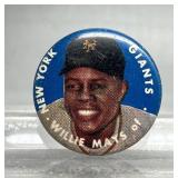 1956 Topps Willie Mays Pinback Button