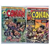 1973 Marvel Comics Conan the Barbarian 32, 47 VF