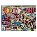 1970s Marvel Comics Ka-Zar lot VF-