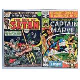 1974 & 1980 Marvel Spotlight Comics lot VF-
