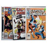 1980s Marvel Comics Captain America lot VF