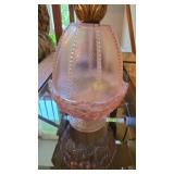 Vintage Fenton Ping Glass Fairy Lamp