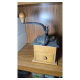 Antique Hand Crank Coffee Grinder