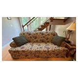 Couch & Padded Armchair
