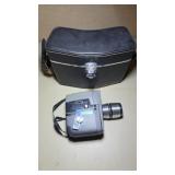 Wards 8mm Movie Camera w/ Case & Zoom Lens