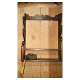 Country Style Wooden Wall Shelf