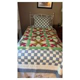 Handmade Patchwork Quilt Throw