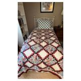 Vintage Handmade Patchwork Quilt