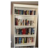 White Contemporary 5-Shelf Bookcase