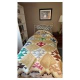 Handmade Sampler Patchwork Quilt