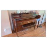 Aerosonic Baldwin Piano With Bench