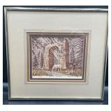 Artist Signed & Numbered Framed Art Print