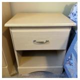 Pair of Sunset White Maple End Tables
