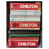 Vintage Car Repair Manuals & License Plates