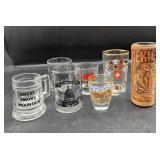 Collection of Assorted Shot Glasses