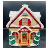 Christmas Gingerbread House Cookie Jar