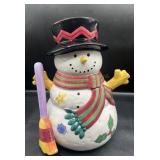 Christmas Snowman Cookie Jar