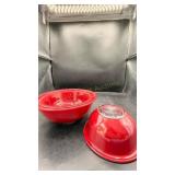Pair of Vintage Anchor Hocking Fire-King Bowls