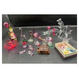 Lot of Miniature Blown Glass Figurines