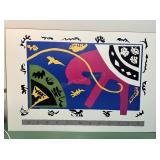 1988 Litho Poster Print Henri Matisse