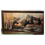 White Mountains & Aspens by Robert Wood Art