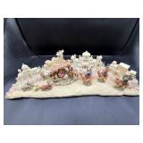 San Francisco Music Box Co Nativity Scene Display