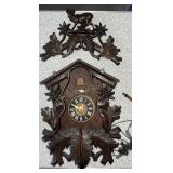 Vintage Cuckoo Clock (Damaged)