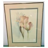 Oscar Tejeda Pink Tulips Art Print