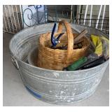 Wash Tub plus Hanging Tools