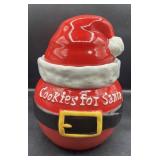 Cookies For Santa Cookie Jar