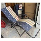 2 Patriotic Lounge Chairs