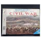 Vintage 1960 Board Game - American Civil War