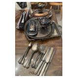 Lot of Assorted Silver Plate