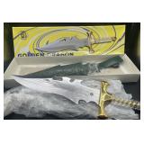 Golden Dragon Custom Bowie Knife