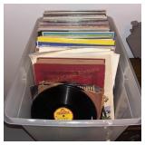 Vintage Record Albums including Sinatra & Elvis