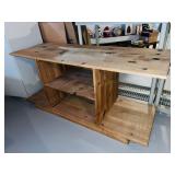 Homemade Wooden Work Table