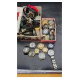 Large Mixed Vintage Watch & Parts Lot