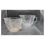 Vintage Anchor Hocking Glass Measuring Cups