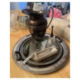 Lot of Vintage Silver Plate Items