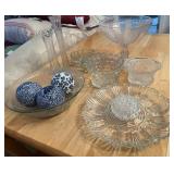 Lot of Glass & Crystal Bowls & Dishes